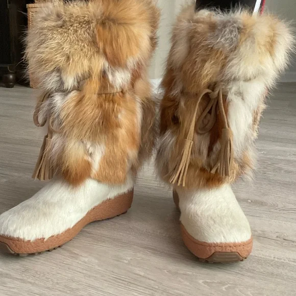 Oscar fur boots - Picture 4 of 16